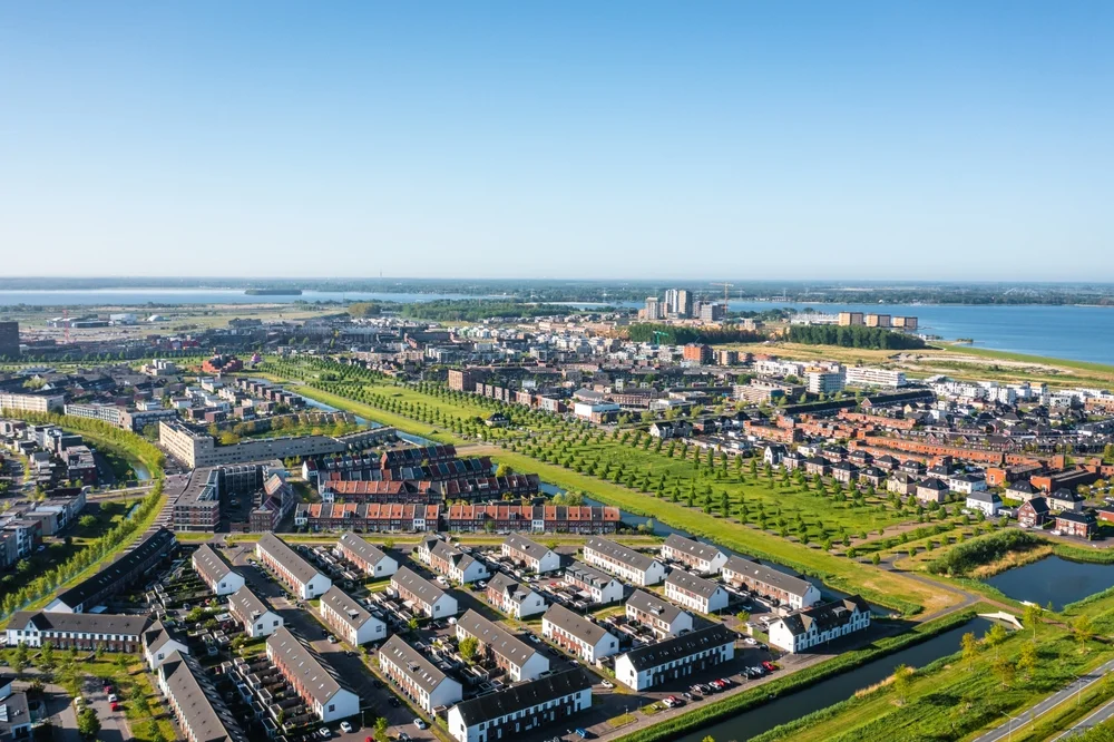 Dit is een foto van het werkgebied in Zoetermeer waar Glasvliesbehang Zoetermeer werkzaam is.